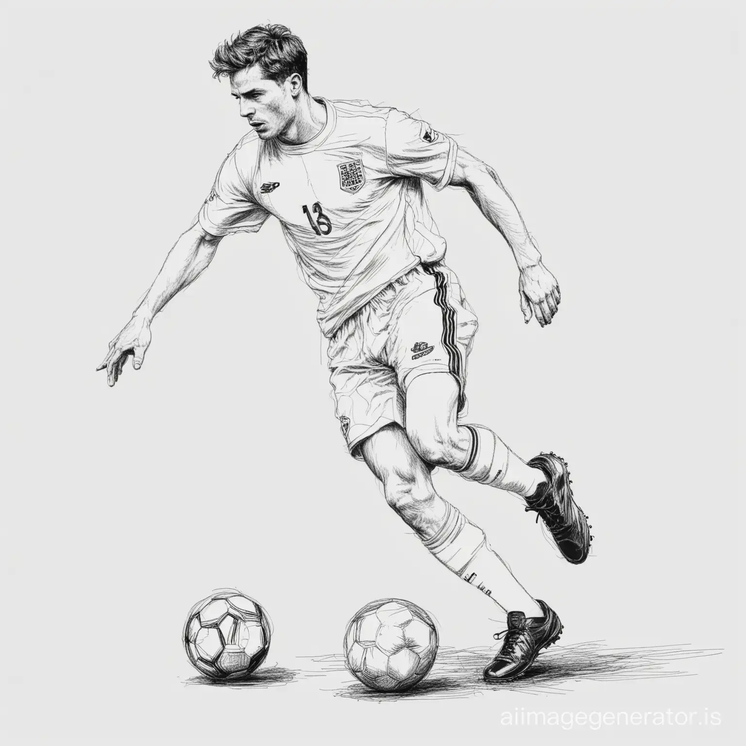 English-Soccer-Player-in-Action-with-Ball