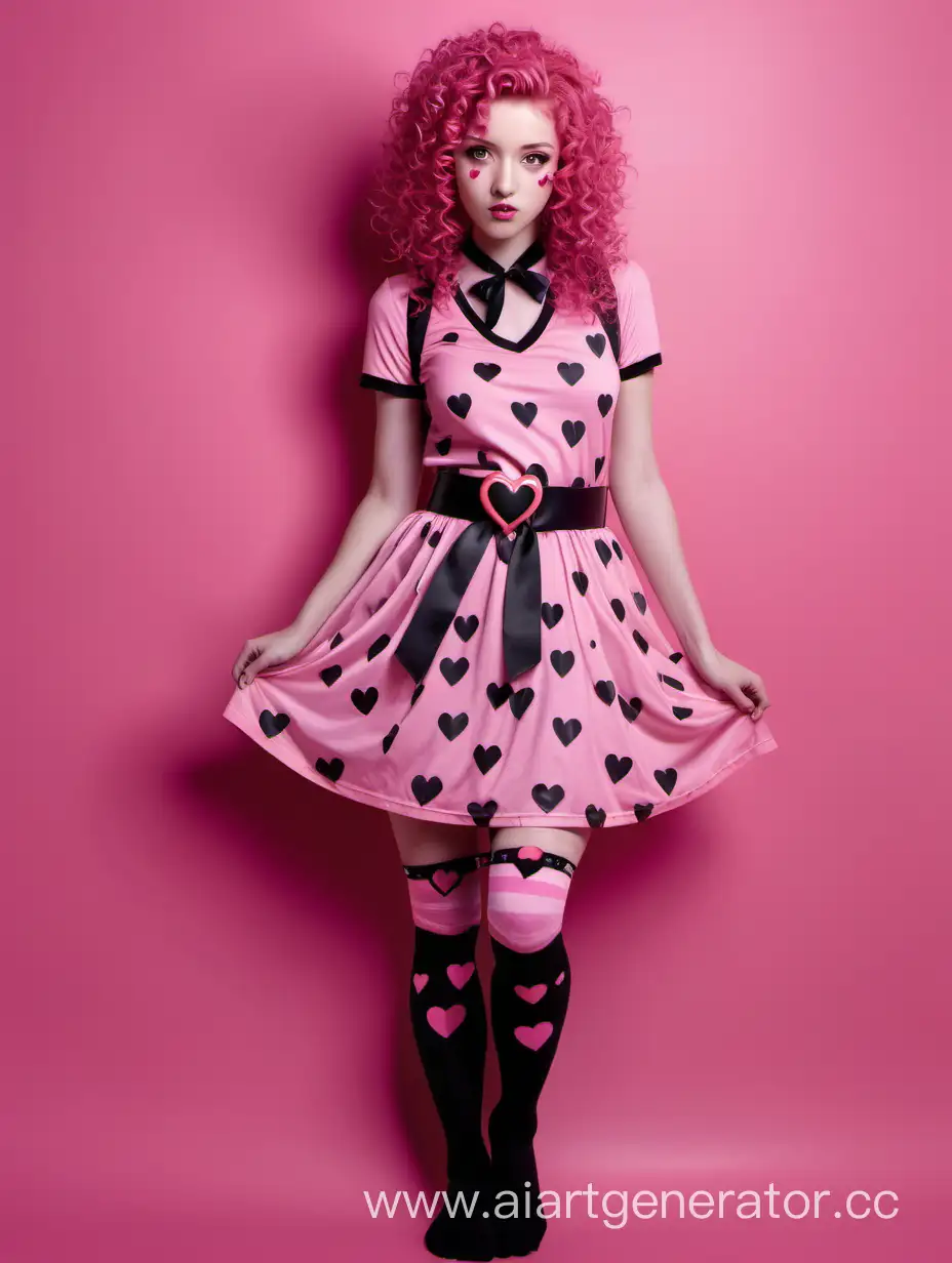 Vibrant-Woman-with-Pink-Curly-Hair-and-Raspberry-Eyes-in-Stylish-Attire