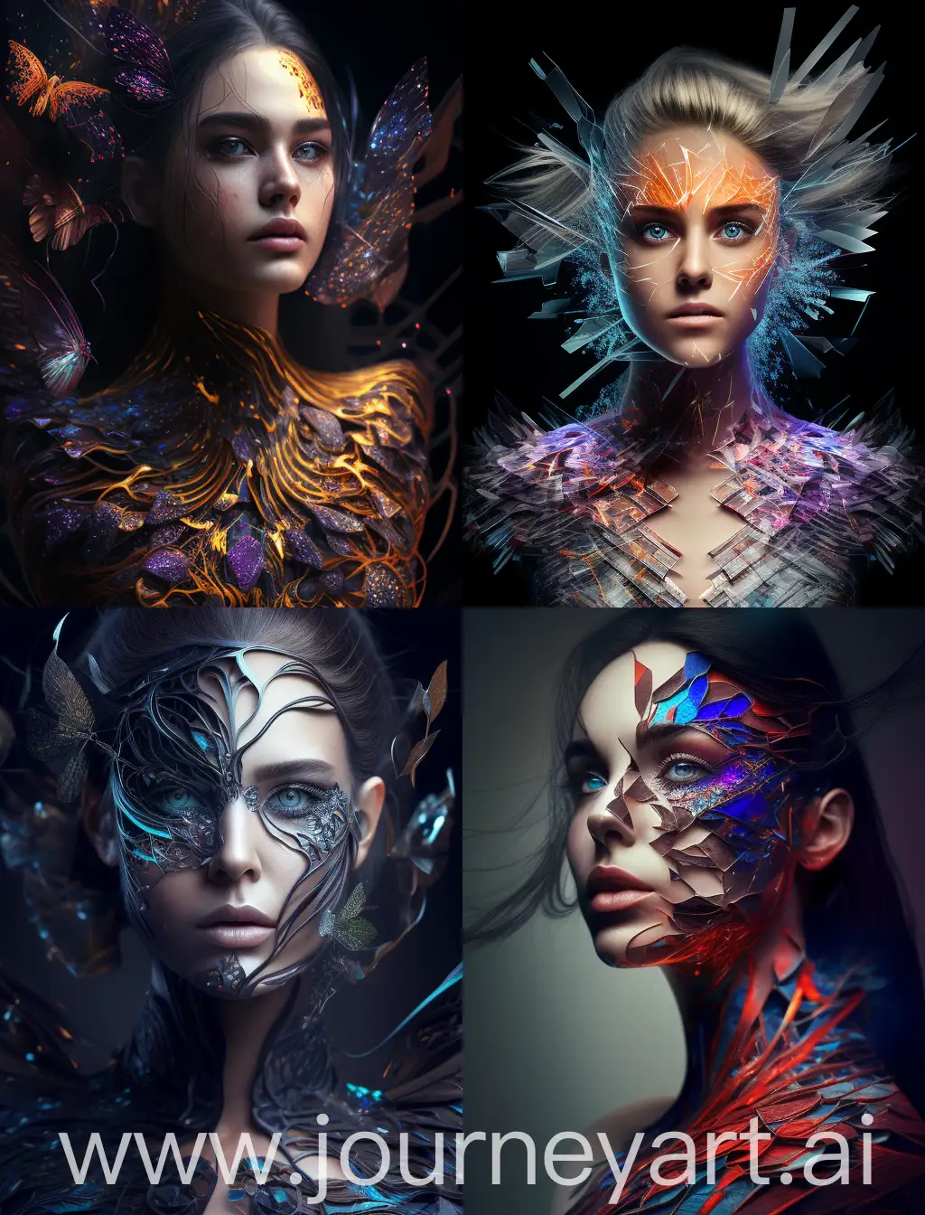 cool graphics visual effects 4d beauty --v 4 
