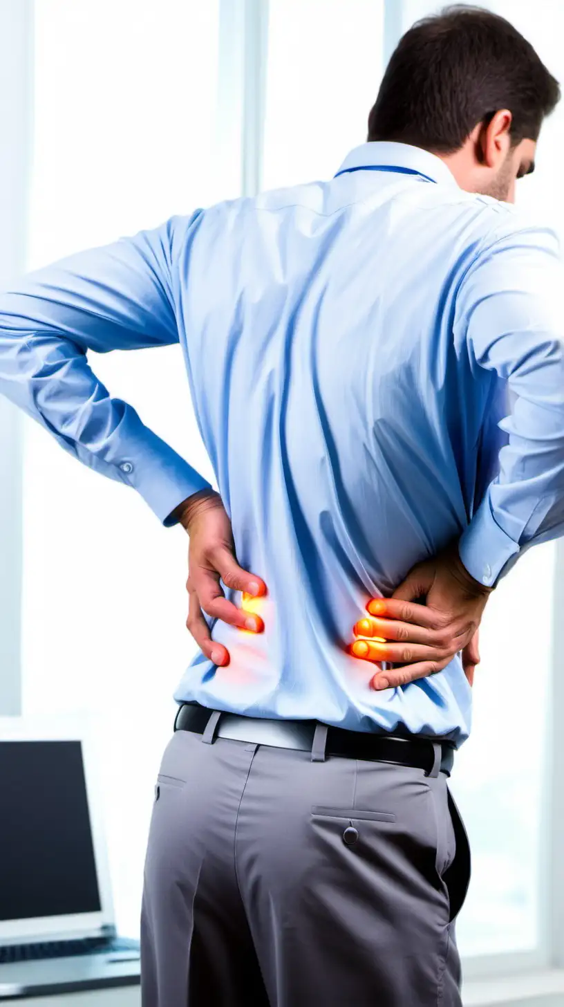 Lower back pain relief in men 