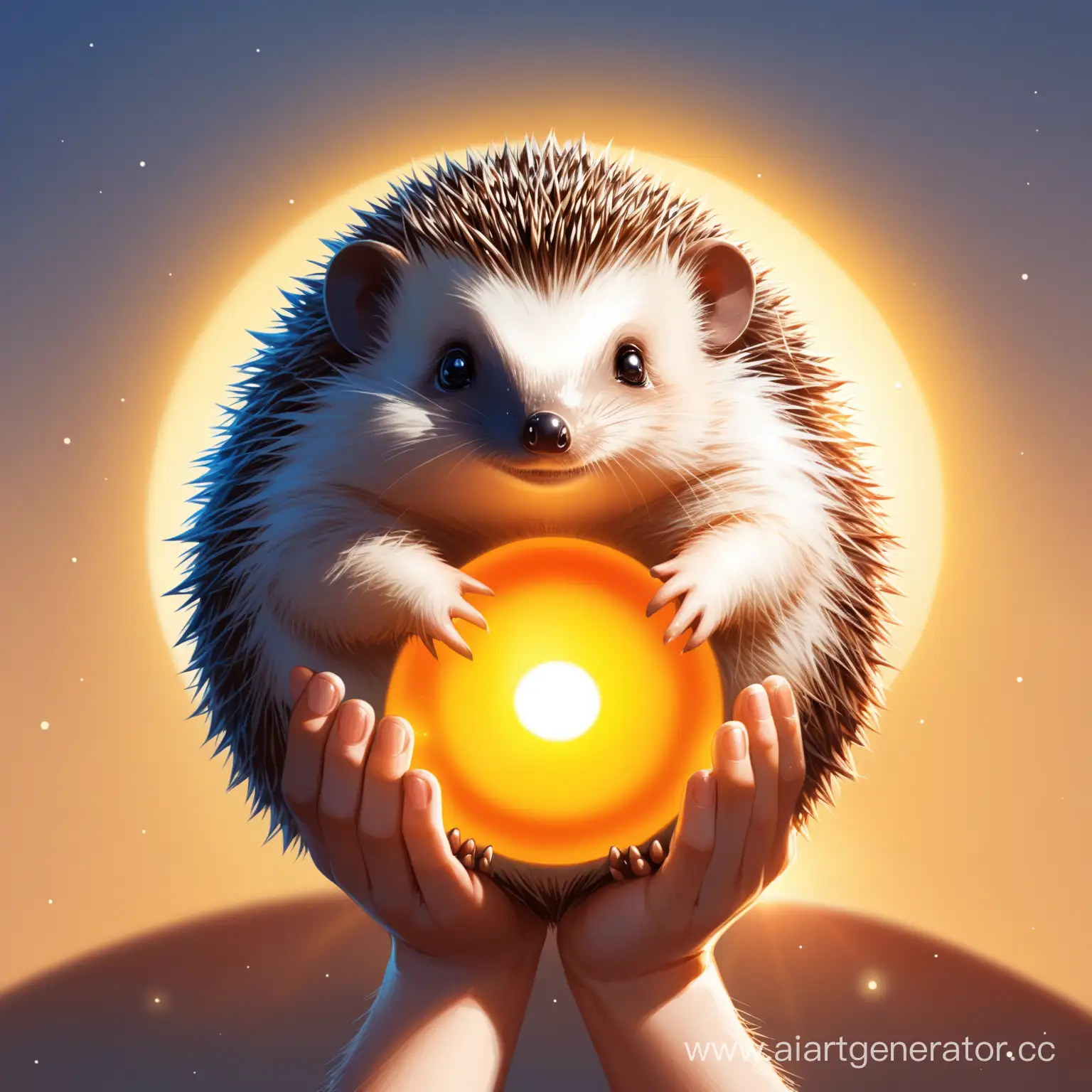 Cute-Hedgehog-Embracing-the-Sunlight