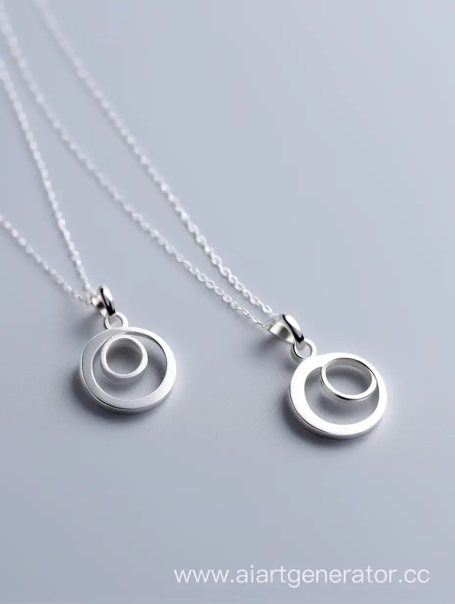элегантные ювелирные 
 украшения серебро минимализм