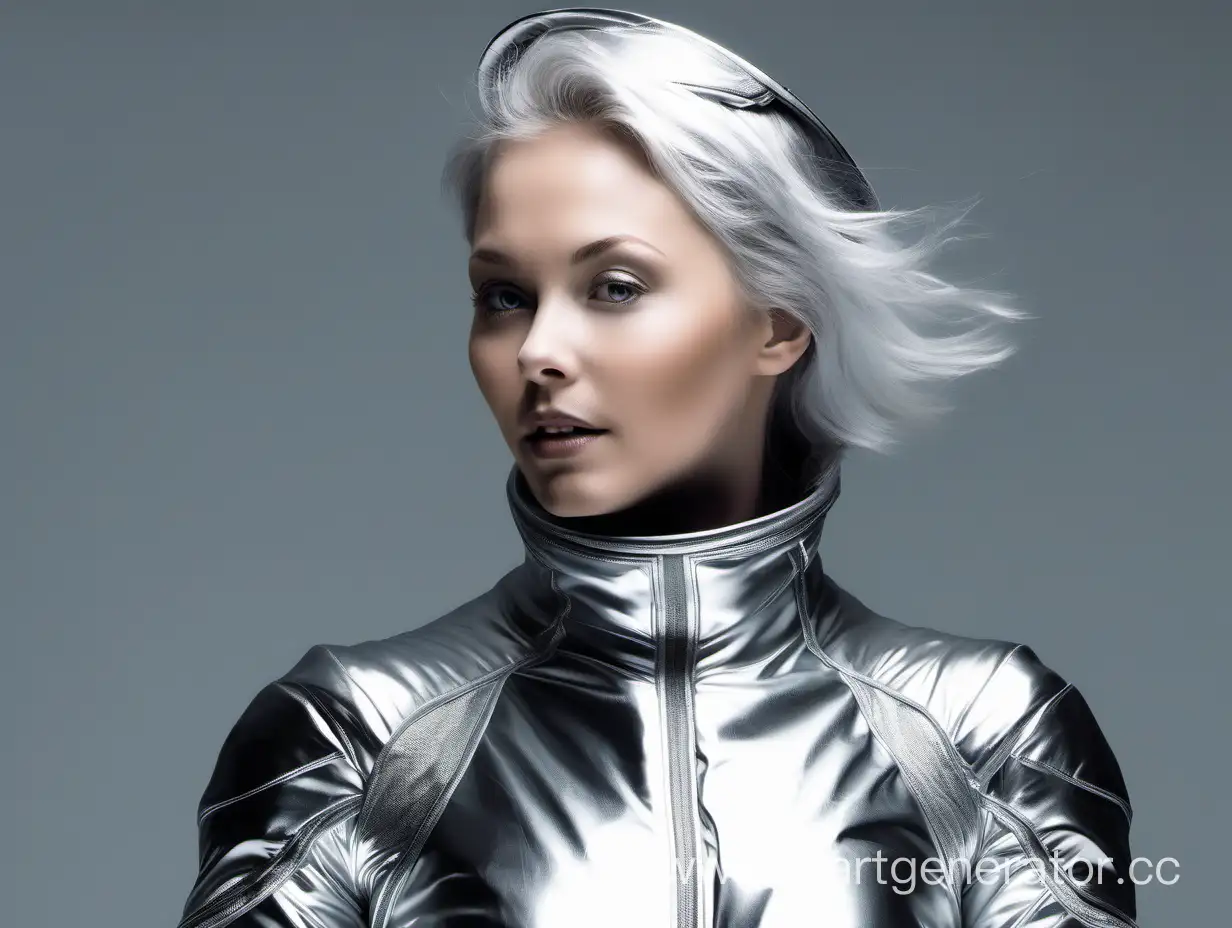Silver-Spacesuit-Girl-with-Futuristic-Hair-Tubes