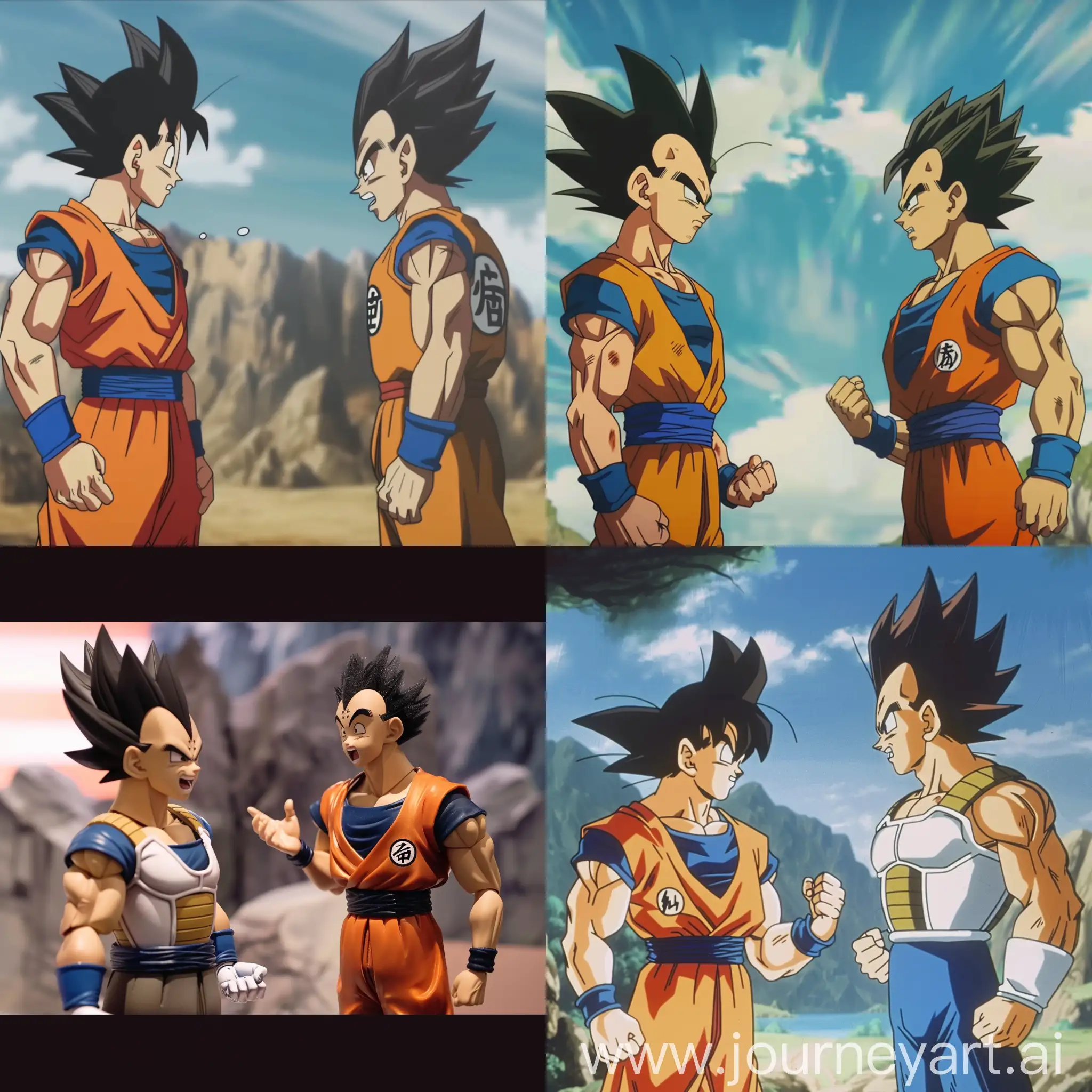 Goku-and-Vegeta-Conversing-in-Dragon-Ball-Z-Live-Action-Scene