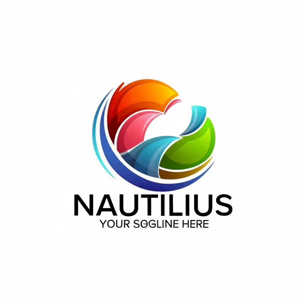 logo, I am open to a multicolor design that easily catches the eye
The logo should strongly convey Creativity. It should be a design that sets my business apart from the competition
 would like it to be inside a nautilius shape, either written continuosly, or 3 separate words (see the pics), the text should be color, while the nautilius design (from the attached pics) stays b/w., with the text "West East Distribution", typography, be used in Finance industry