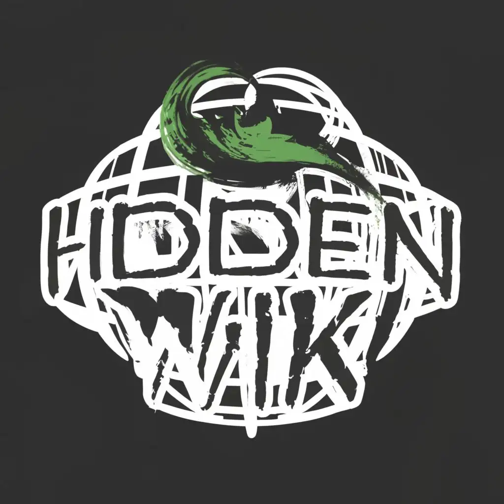 logo, internet, with the text "Hidden Wiki", typography