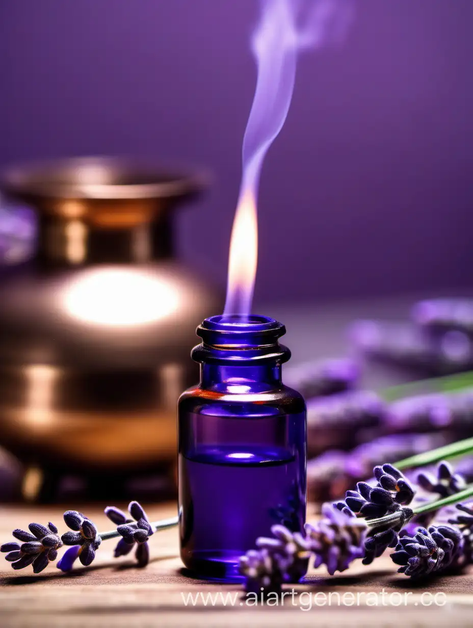 Lavender-Essential-Oil-with-Aroma-Lamp-Relaxing-Aromatherapy-Concept
