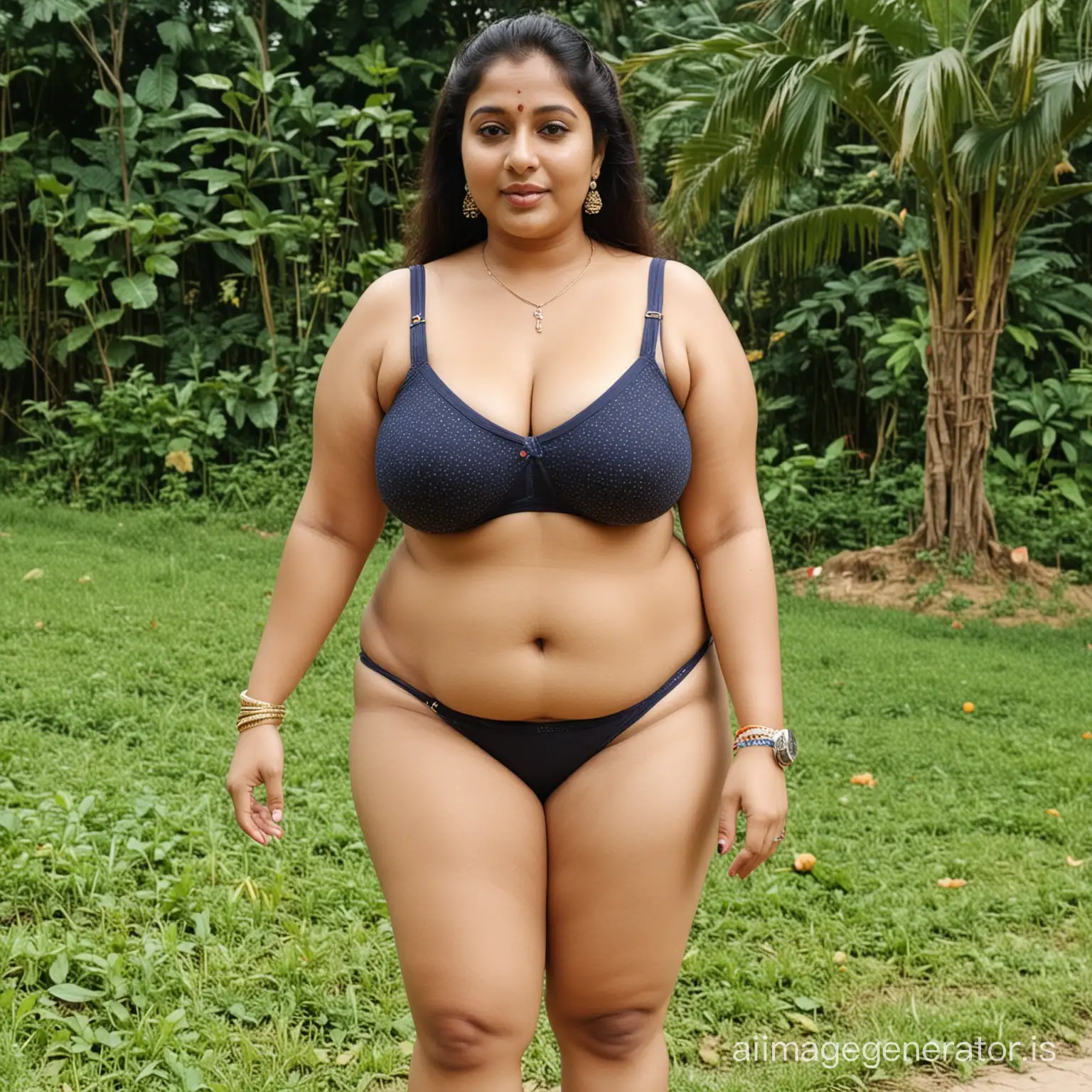 Chubby plus size 40 plus village Bengali aunty big boobs naked curvy faty body