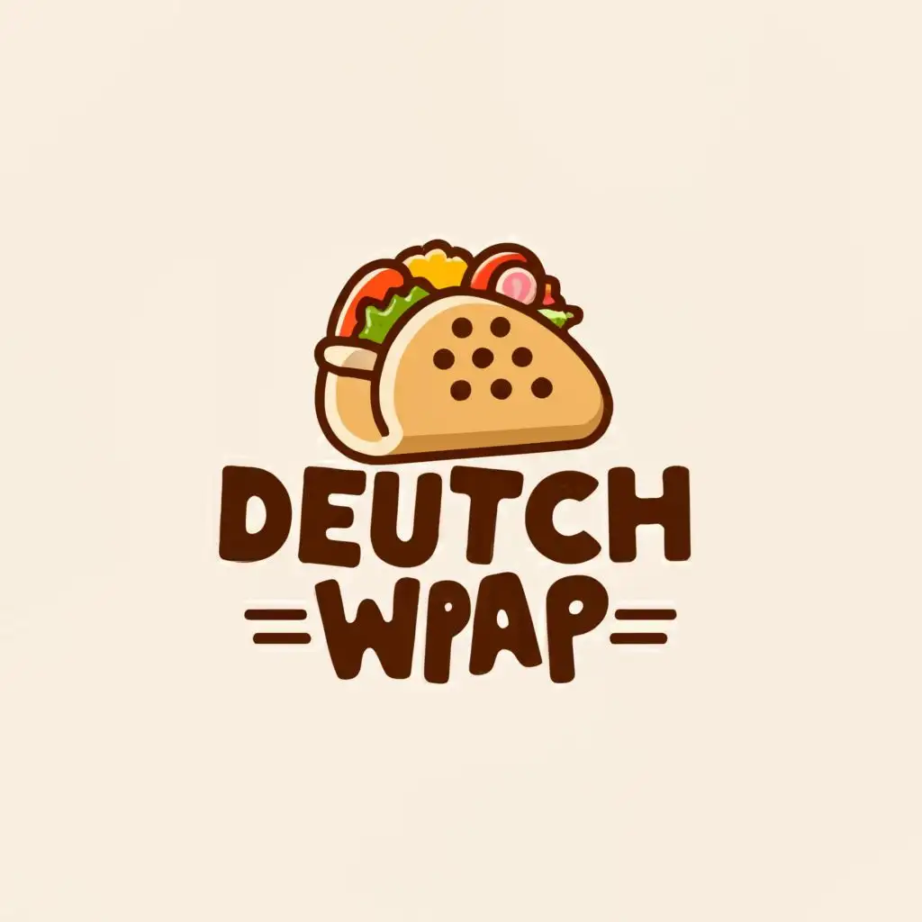 LOGO-Design-for-Deutsch-Wrap-Culinary-Delights-with-a-German-Twist-Moderate-and-Clear-Visual-Aesthetic