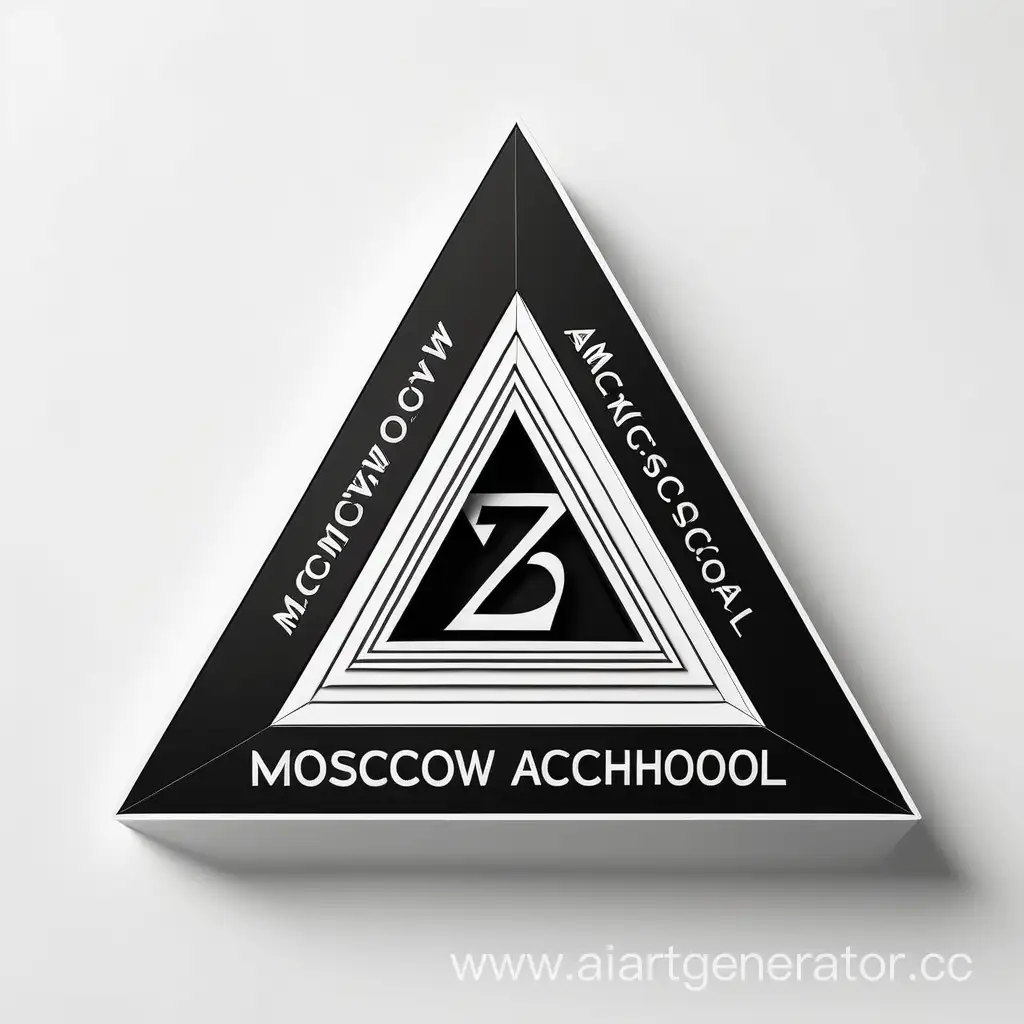 Minimalist-Triangular-Black-and-White-Anniversary-Emblem-275-Years-of-Moscow-Architectural-School