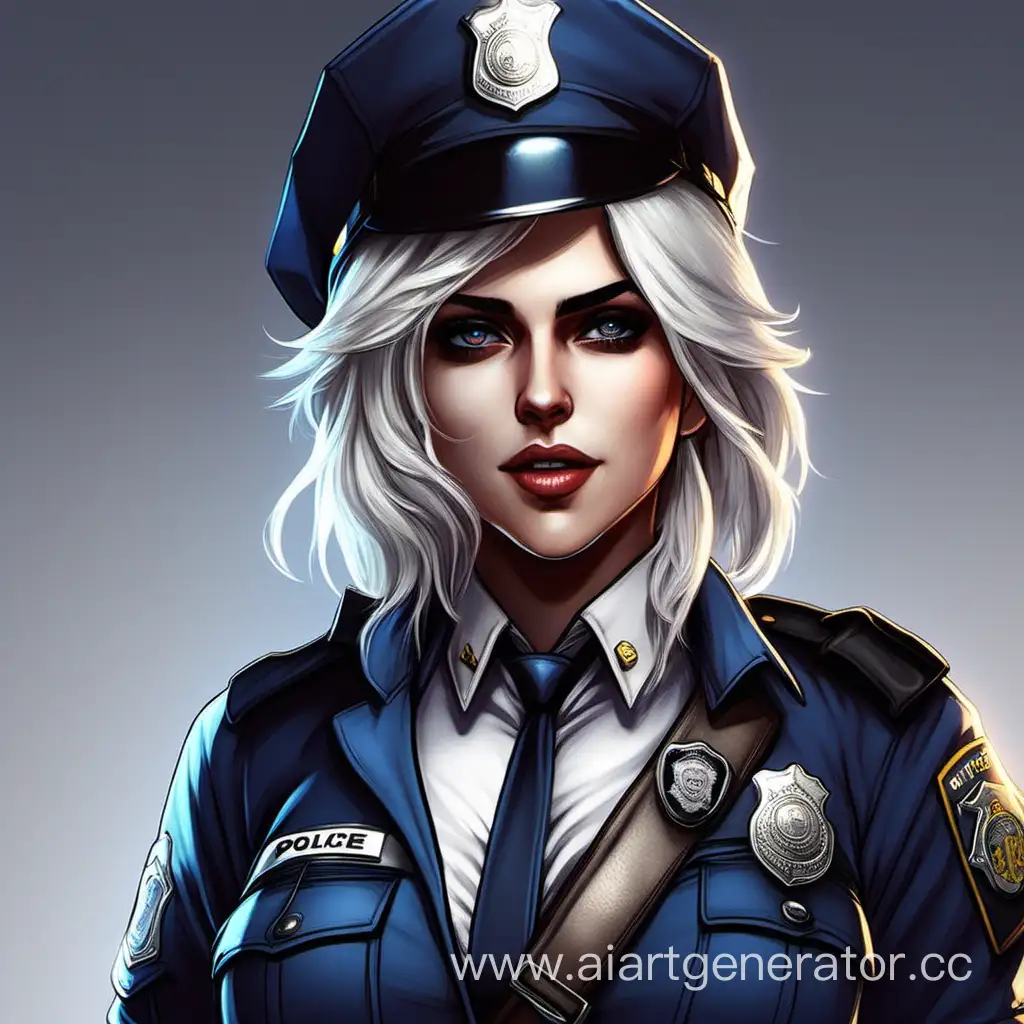 Ciri-Police-Officer-with-Striking-Physique
