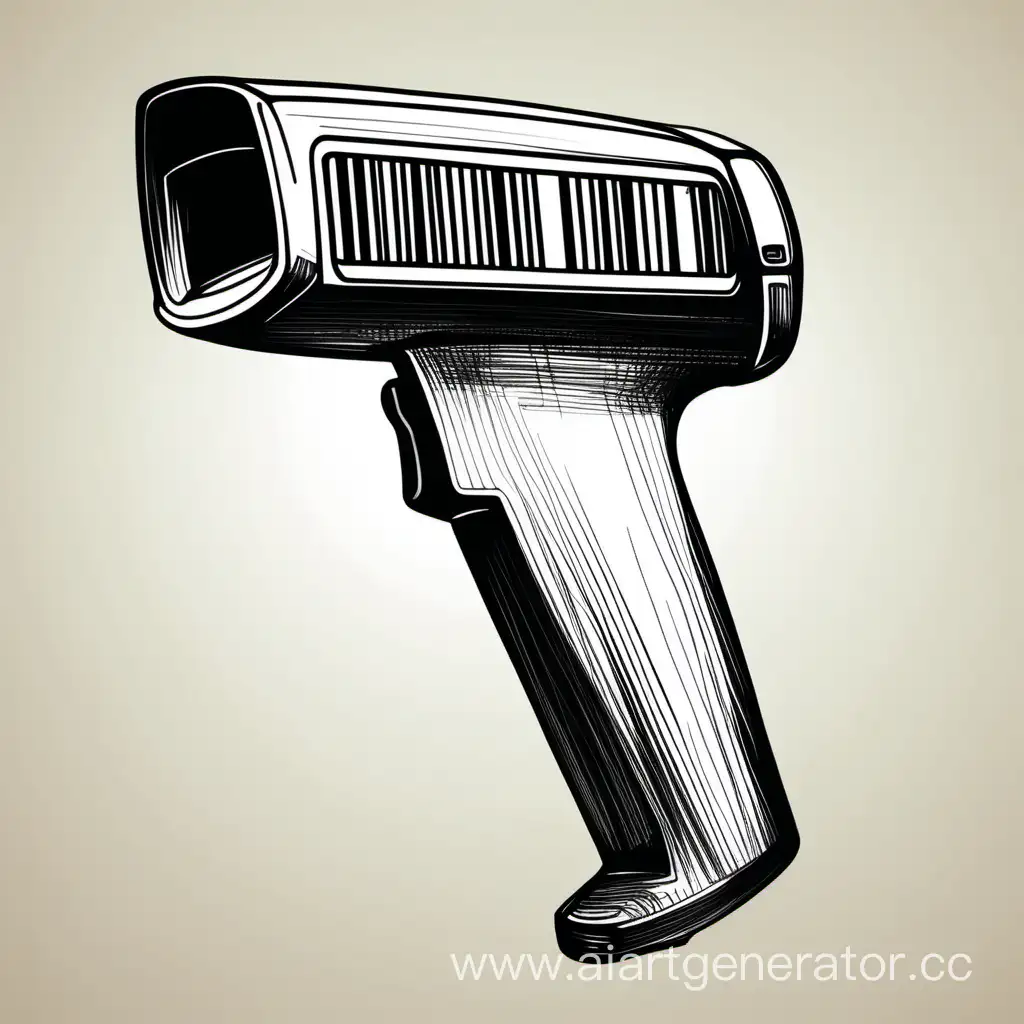 HandDrawn-Black-Ink-Barcode-Scanner-Sketch