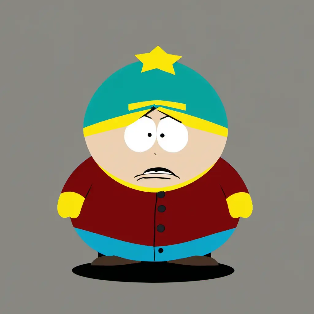 Cartman South Park Character Portrait
