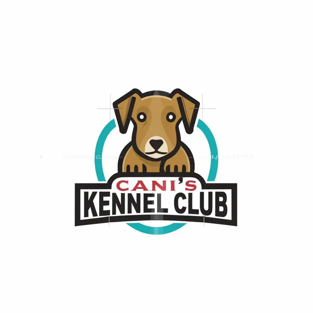 a logo design,with the text "cani's kennel club", main symbol:trainer dog,Moderate,clear background