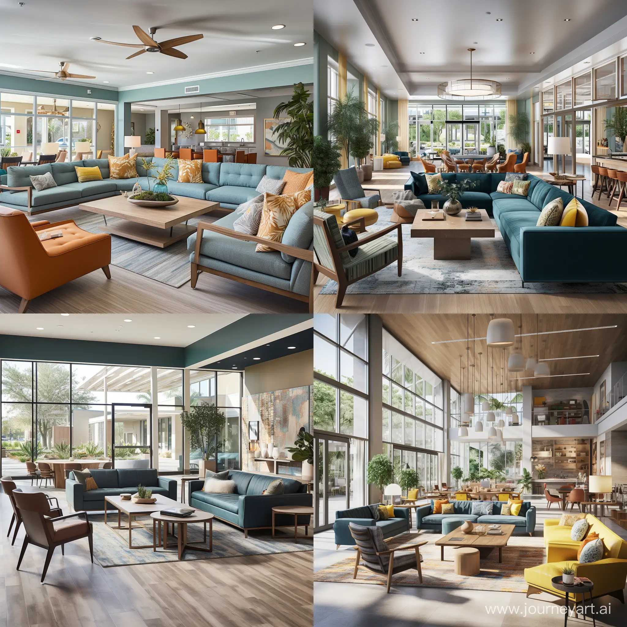 Community Living Rooms:

Design public spaces that mimic comfortable living rooms, equipped with seating, Wi-Fi, and amenities, encouraging people to gather, work, and socialize in a relaxed setting.