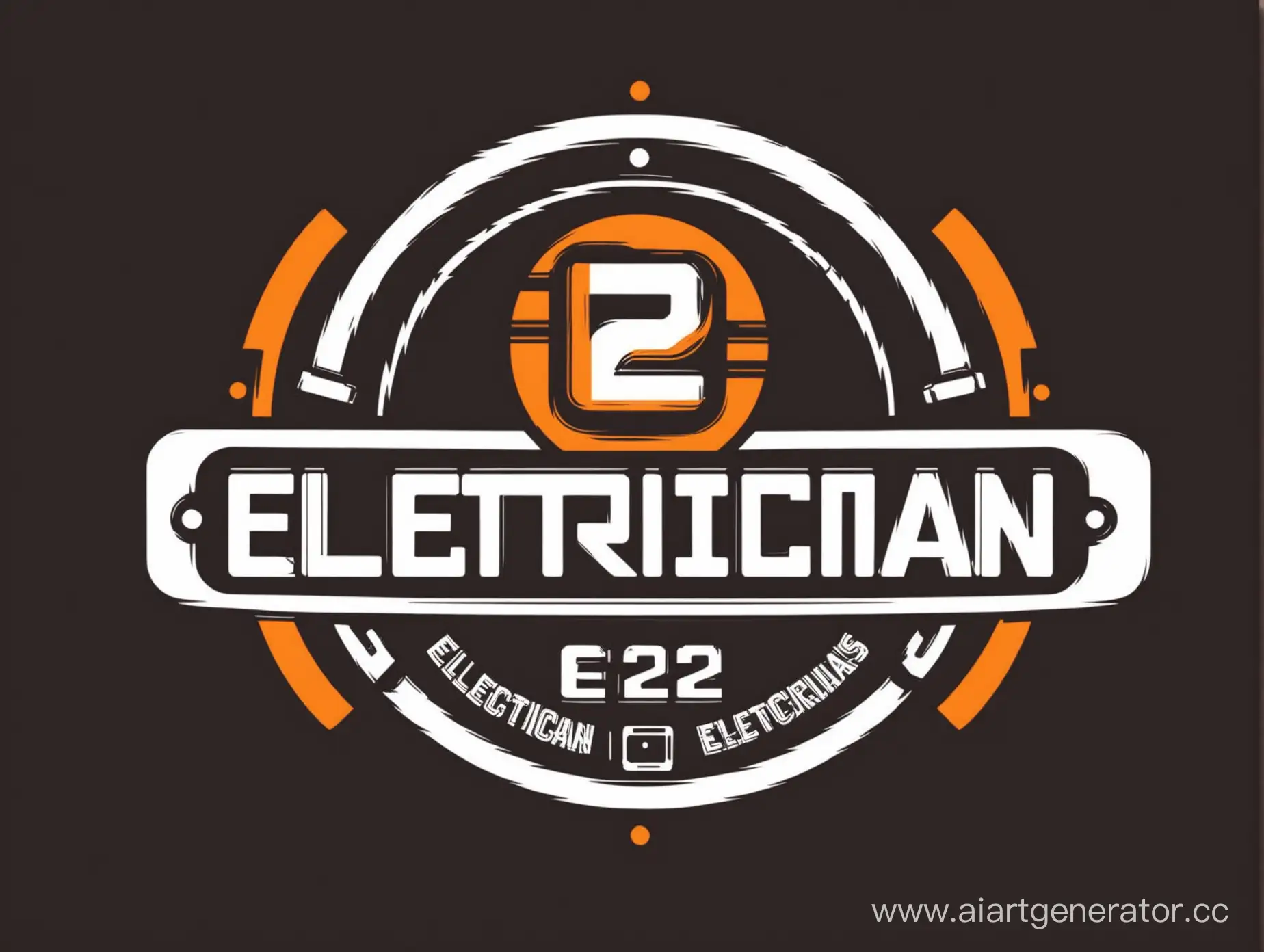 Логотип для группы электриков Э-22

