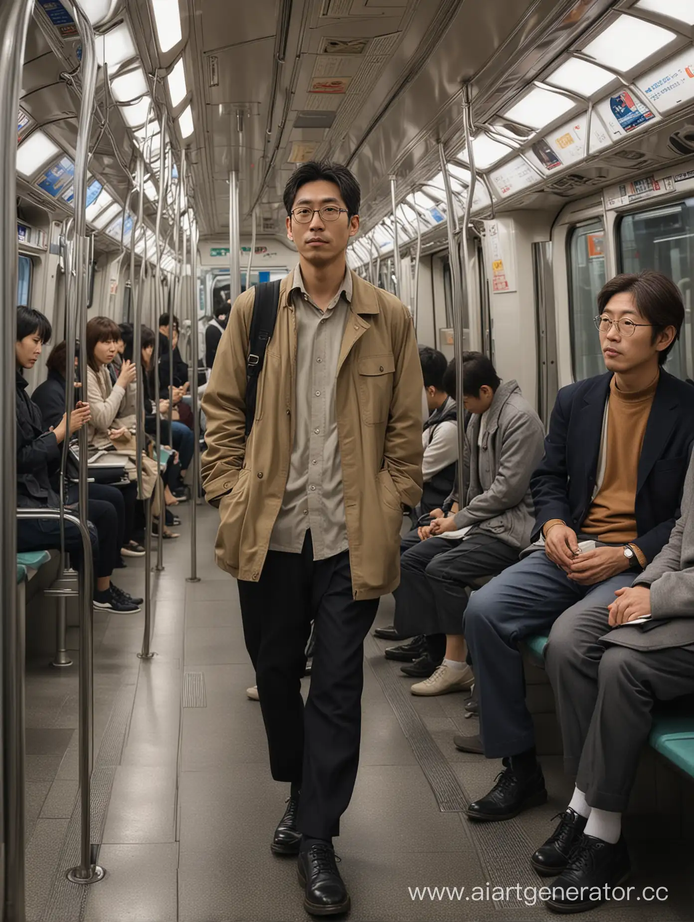 Japanese-Daily-Life-Scenes-Commuting-Work-and-Leisure