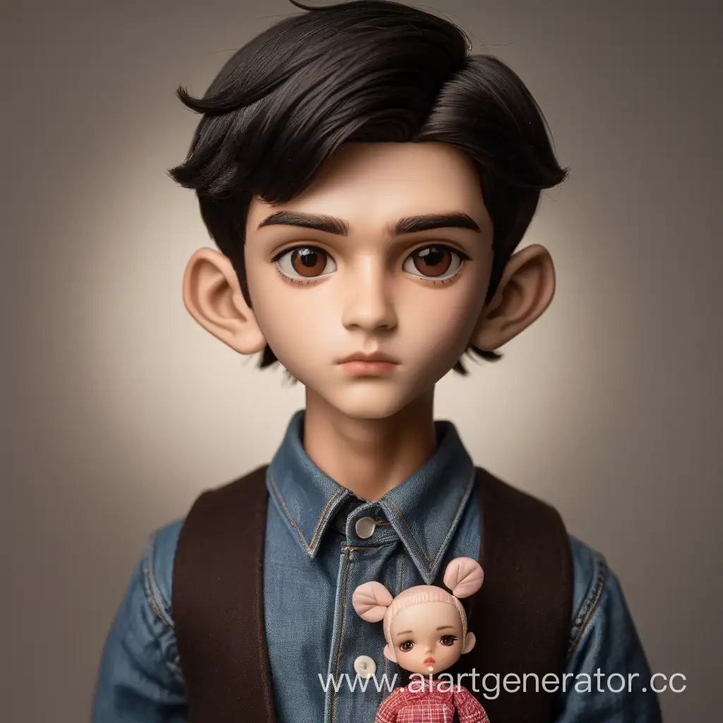 Teenage-Boy-Crafting-Doll-with-Unique-Features