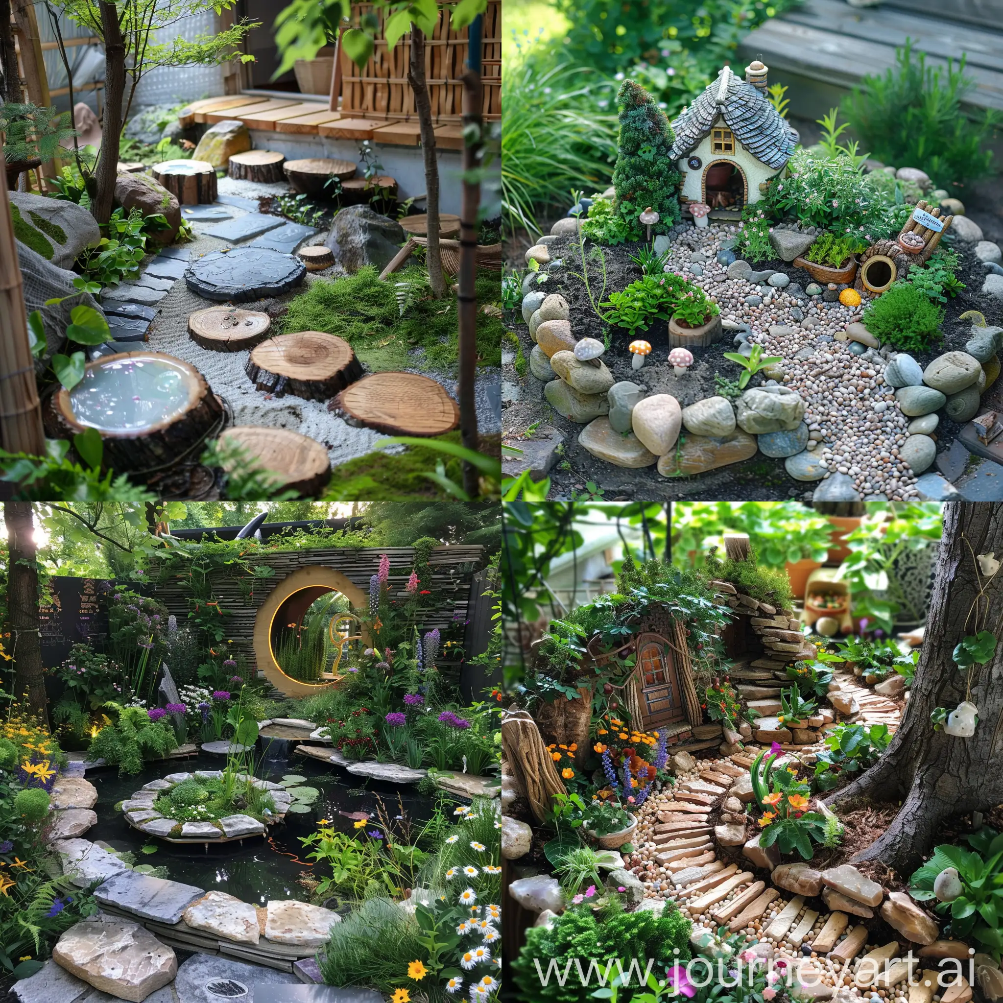 Tranquil-Home-Sensory-Garden-Harmonious-Blend-of-Nature-and-Architecture