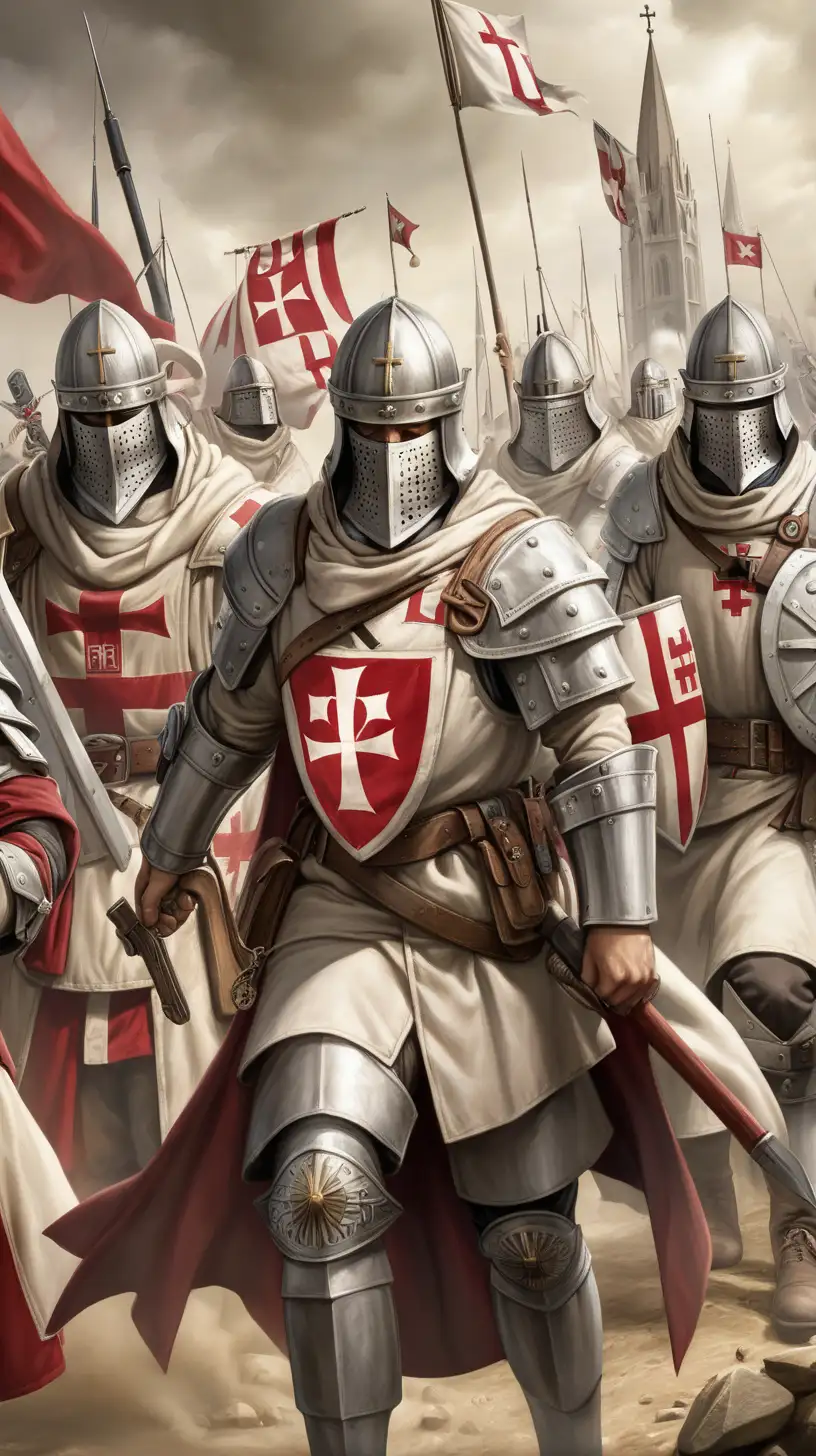 Holy Bankers & Battlefield Badasses: Imagine a financial powerhouse that doubled as a fierce military force. The Templars weren't just skilled fighters, they revolutionized banking, securing loans for kings and facilitating trade across continents. Talk about a diverse resume!