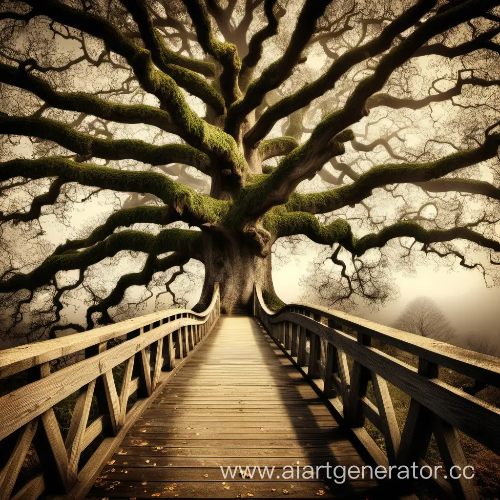 bridge perspective to the mighty oak fantasy