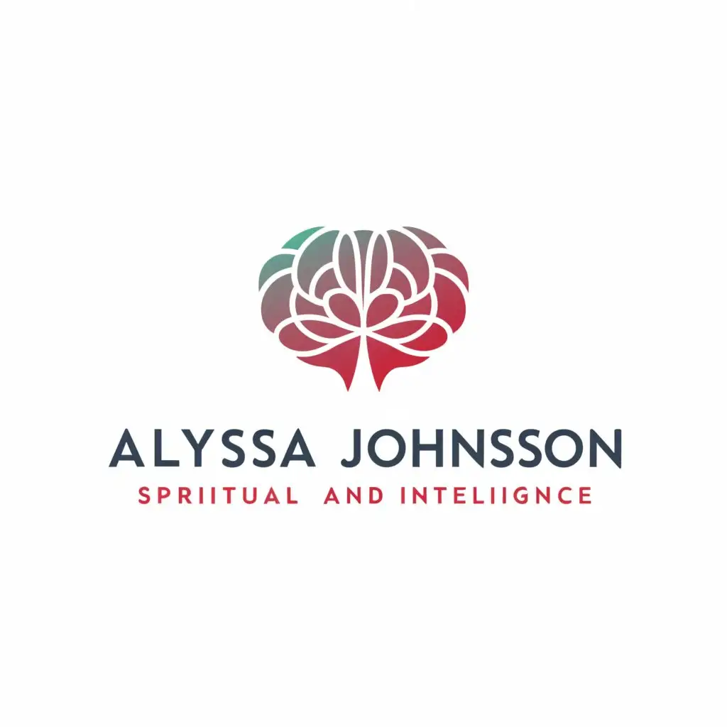 a logo design,with the text "Alyssa Johnson", main symbol:spiritual, emotional intelligence for lawyers,Moderate,be used in Education industry,clear background