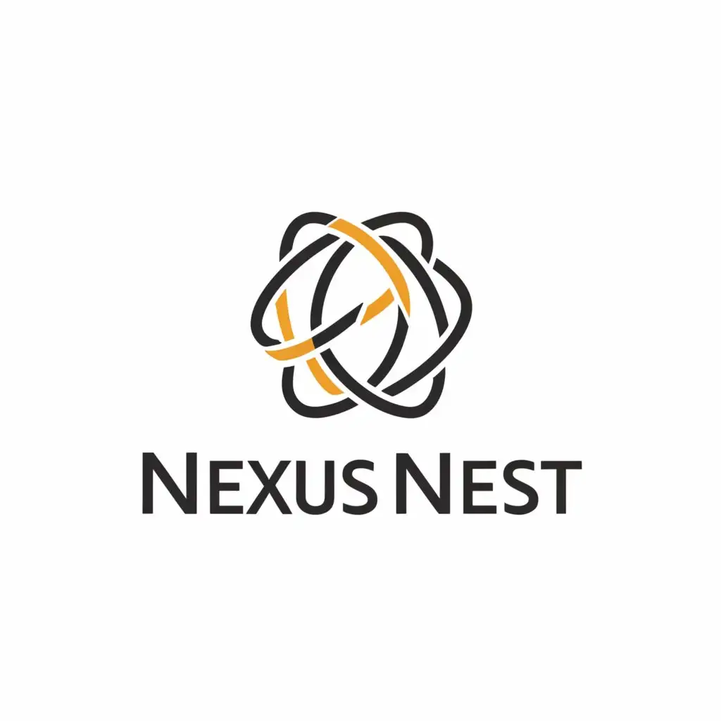 a logo design,with the text "Nexus Nest", main symbol:Nexus,Moderate,be used in Internet industry,clear background