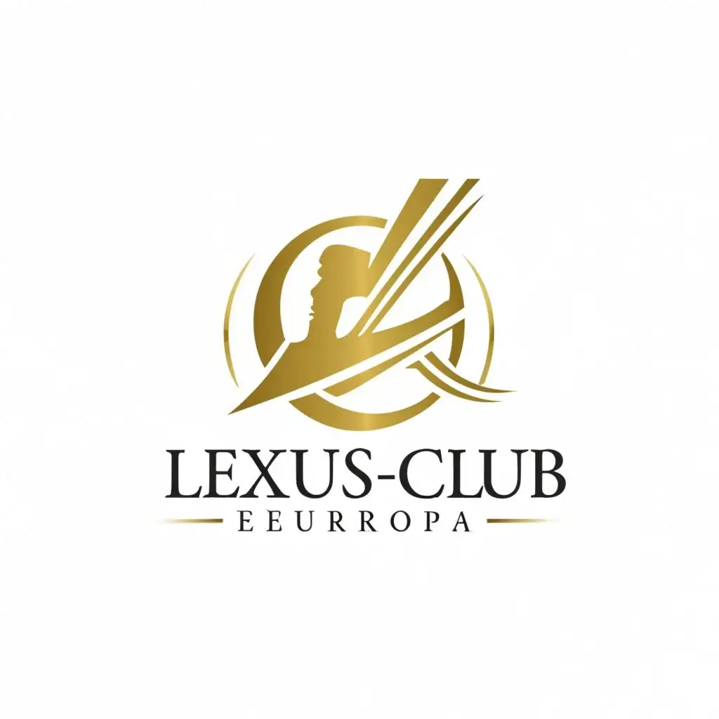 logo, men women children, with the text "Lexus-Club Europa", typography, be used in Beauty Spa industry