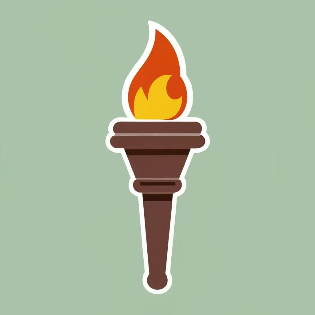 logo, a simple torch, with the text "TorchTranslate", typography, be used in Internet industry