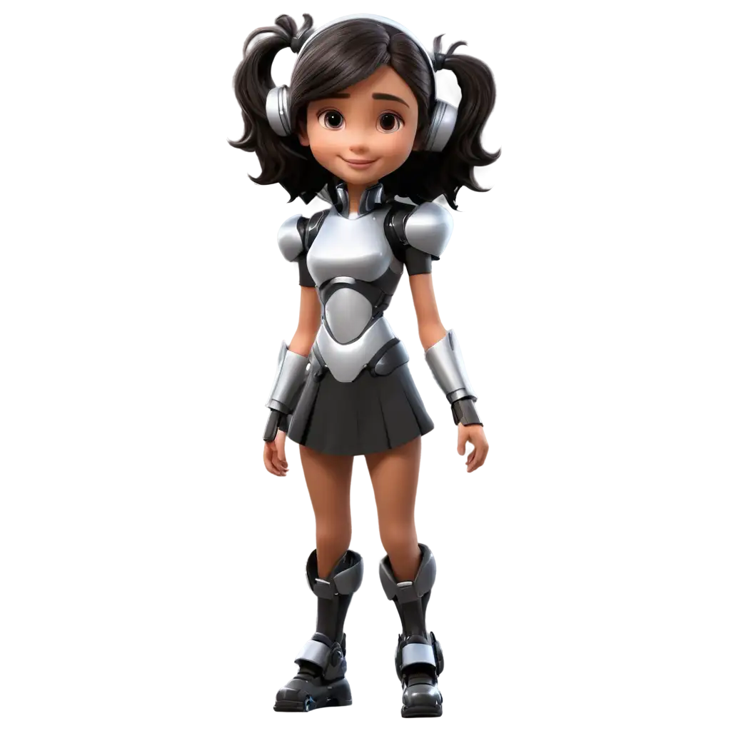 Adorable-Cartoon-Robot-Girl-PNG-Enhancing-Visual-Appeal-and-Online-Presence