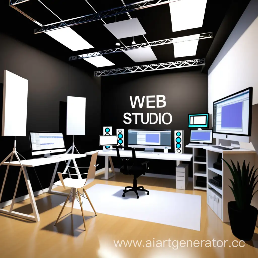 Creative-Web-Studio-Team-Collaborating-on-Digital-Design-Projects