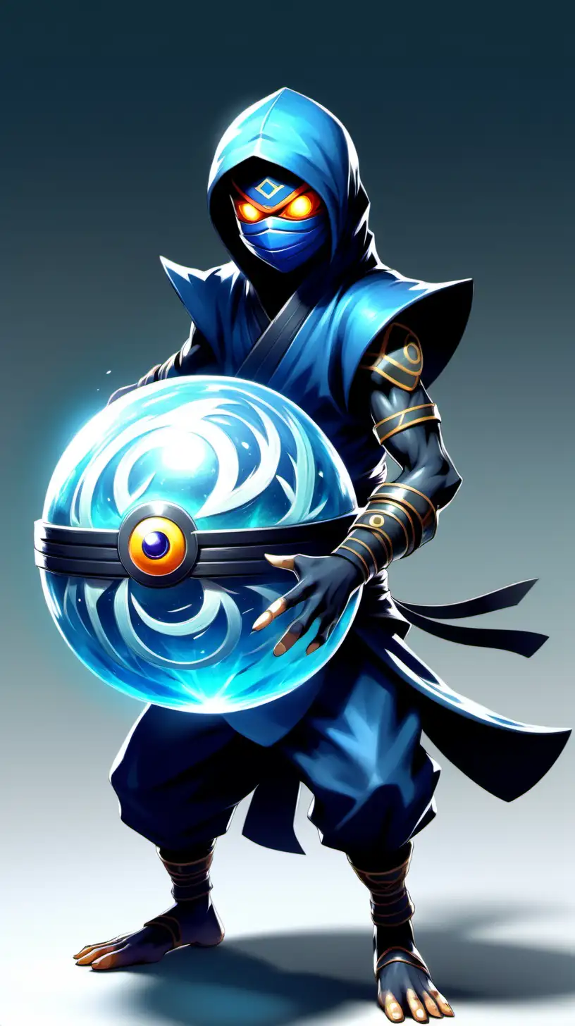 Mystical Hovering Orb Pokmon Elemental Ninja Shape