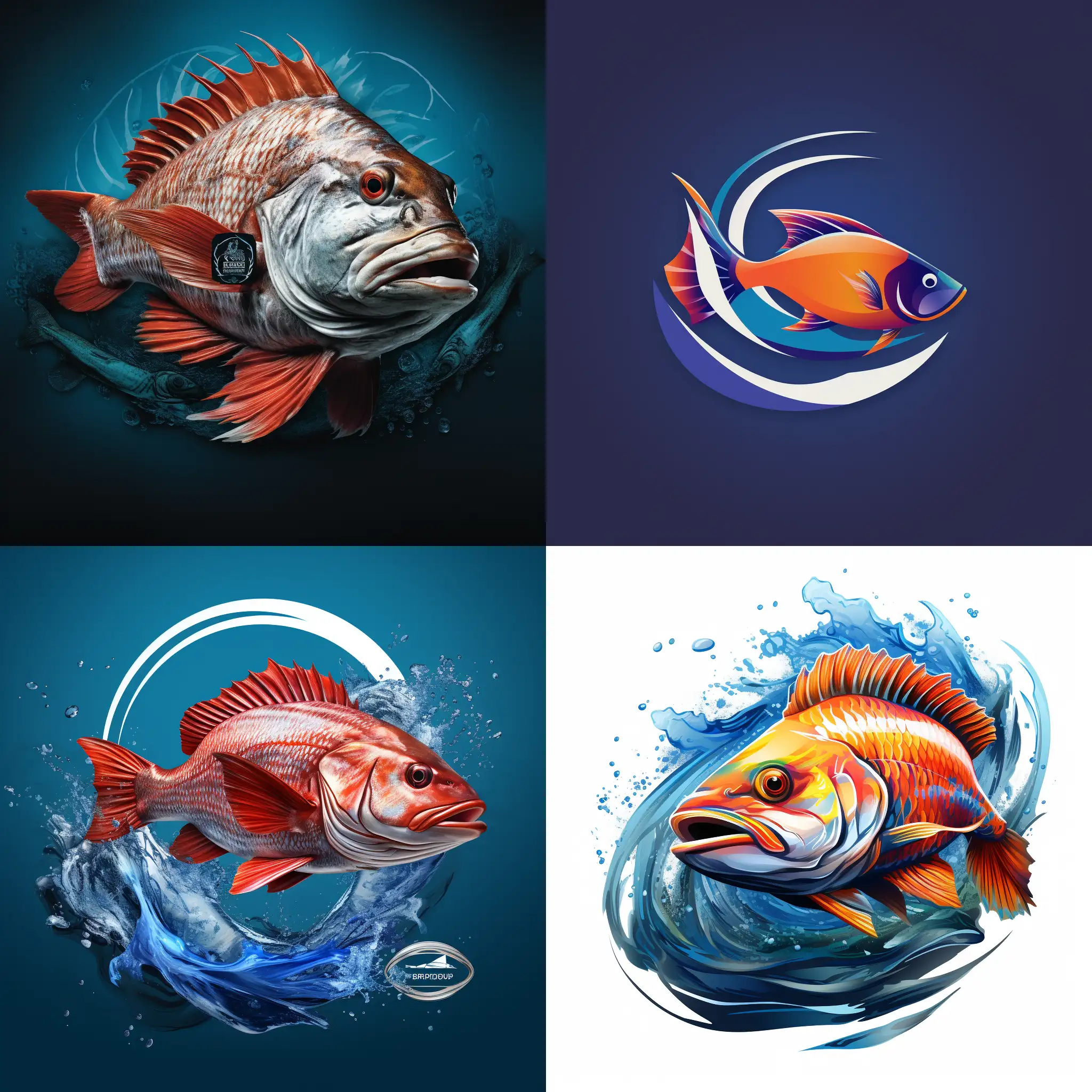 Vibrant-Fish-Imagery-for-a-Captivating-Seafood-Store-Logo