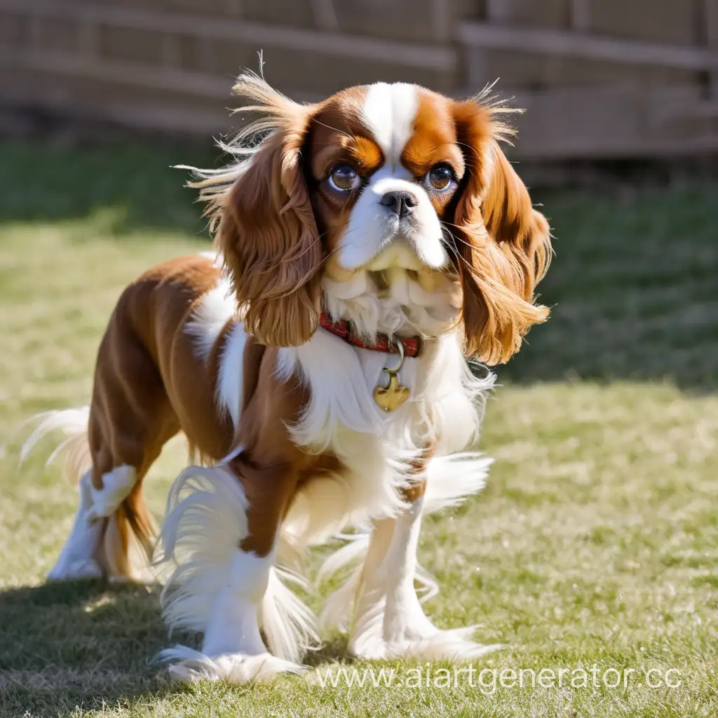 Playful-Cavalier-King-Charles-Spaniel-Dog-on-March-8