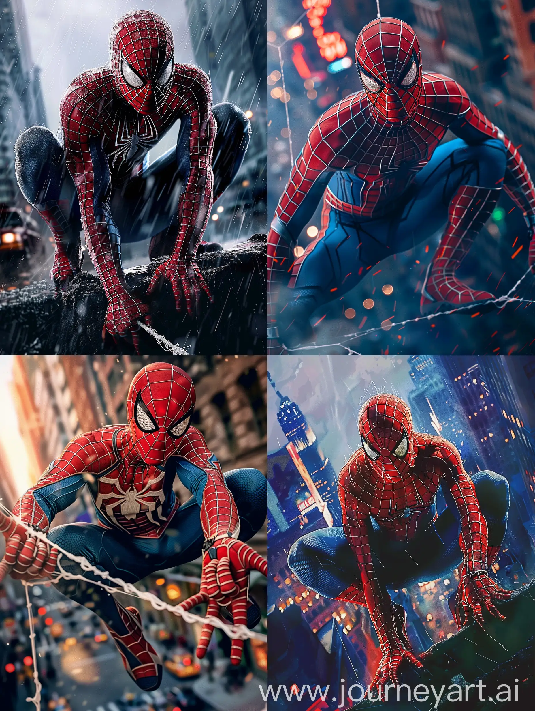 create me a spiderman film poster
