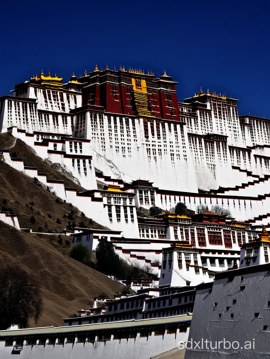 Majestic-Potala-Palace-in-Lhasa-Tibet-Historic-Tibetan-Landmark