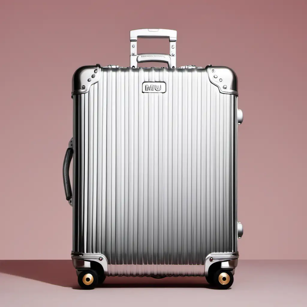 Versatile and Stylish Suitcase Collaboration Miu Miu x Rimowa