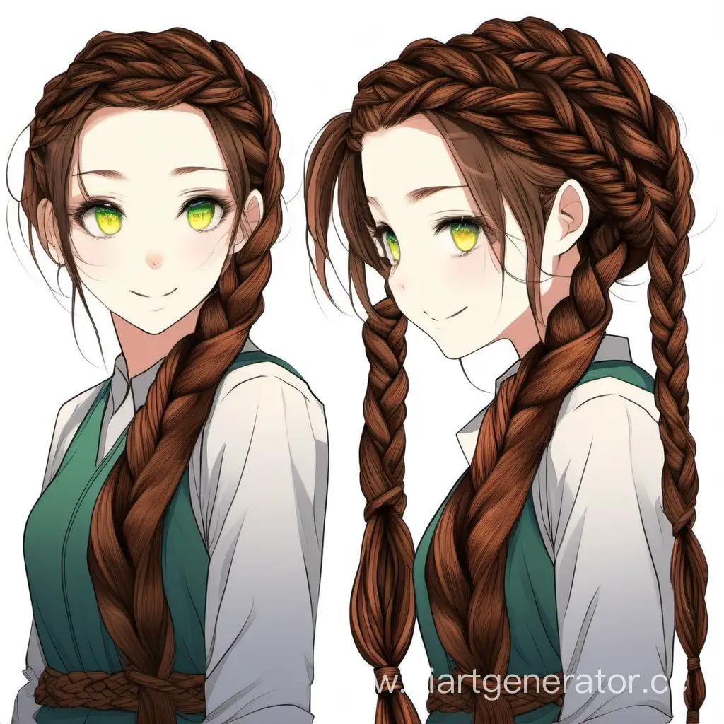 Cheerful-Woman-with-Braided-Tree-BarkColored-Hair-and-Lively-FirColored-Eyes