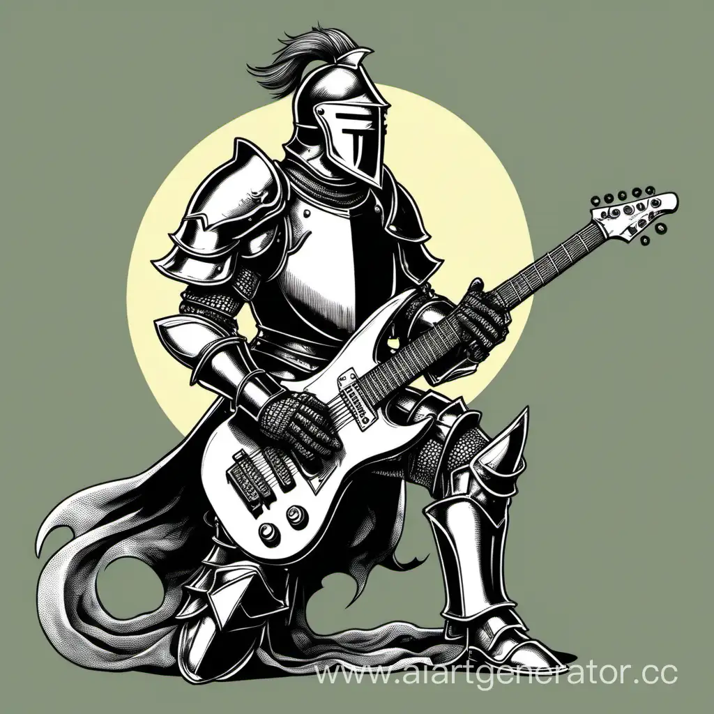 Electric-Guitar-Knight-in-Action