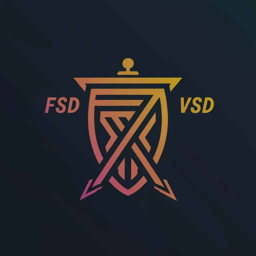 LOGO-Design-For-FSDVSD-WarInspired-Symbol-of-Complexity-for-Education-Industry