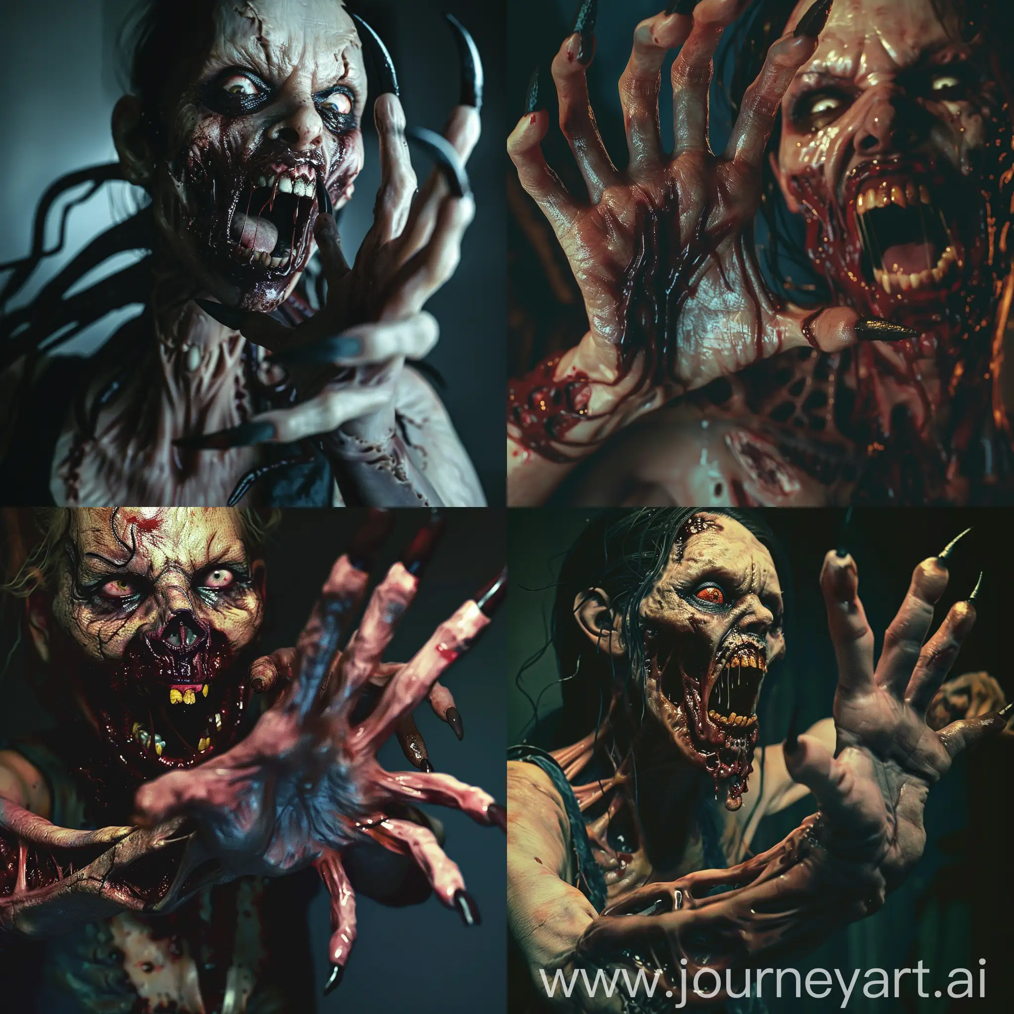 Terrifying-Zombie-Woman-with-Bloodlust-HyperRealistic-Horror-Art
