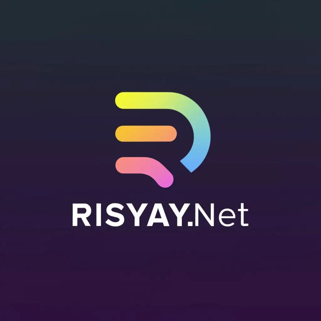 a logo design,with the text "risay.net", main symbol:R,Moderate,clear background