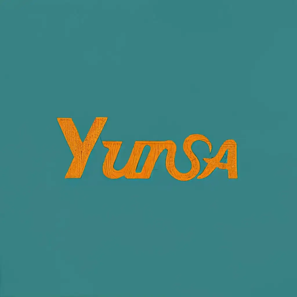 logo, YUNSA WORDS, with the text "YUNSA", typography, be used in Automotive industry