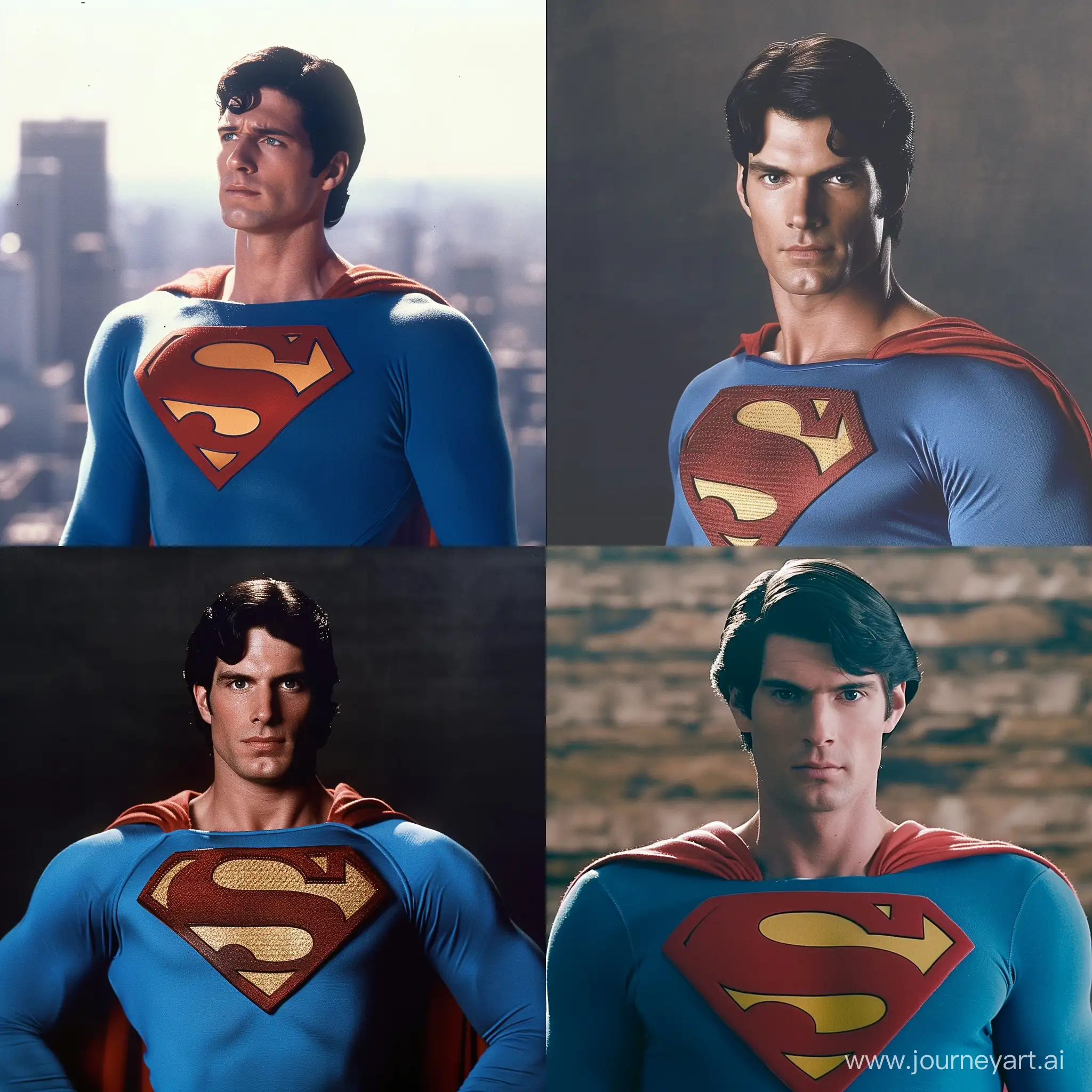 Christopher reeve as superman 