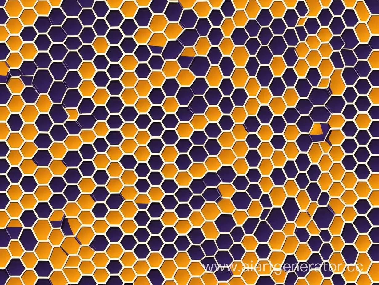 Dynamic-HoneycombInspired-Vector-Polygonal-Background