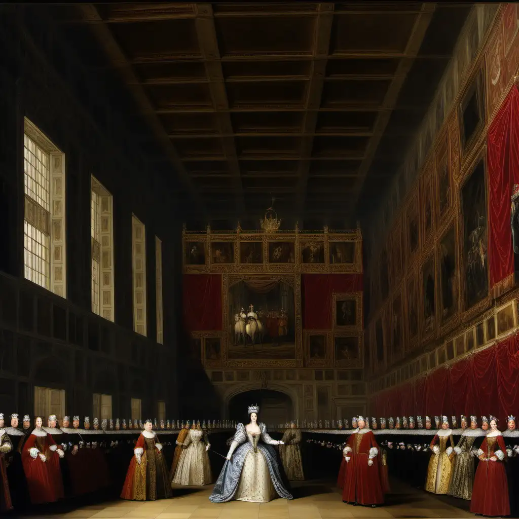 Whitehall Palace Interior Queen Anne Boleyns Political Influence