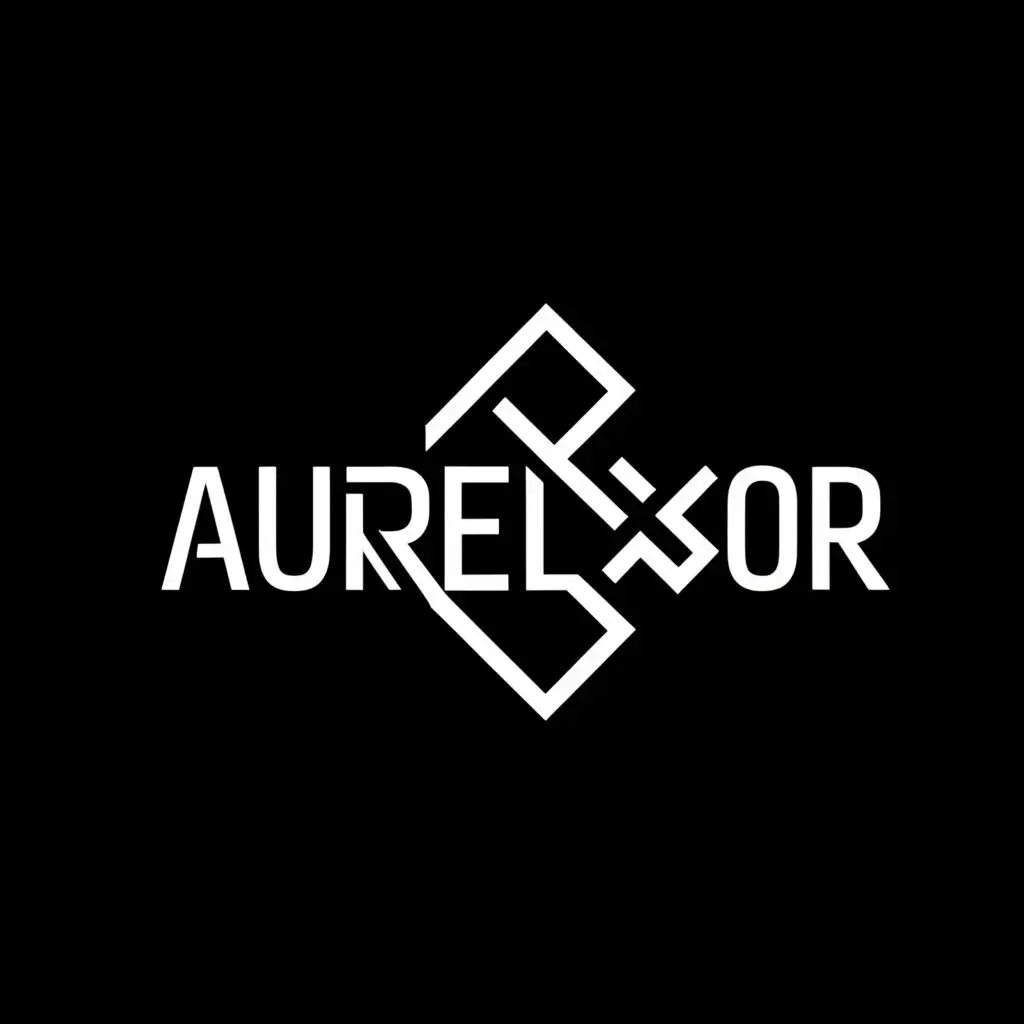 a logo design,with the text "AURELEXOR", main symbol:A,Minimalistic,be used in Internet industry,clear background