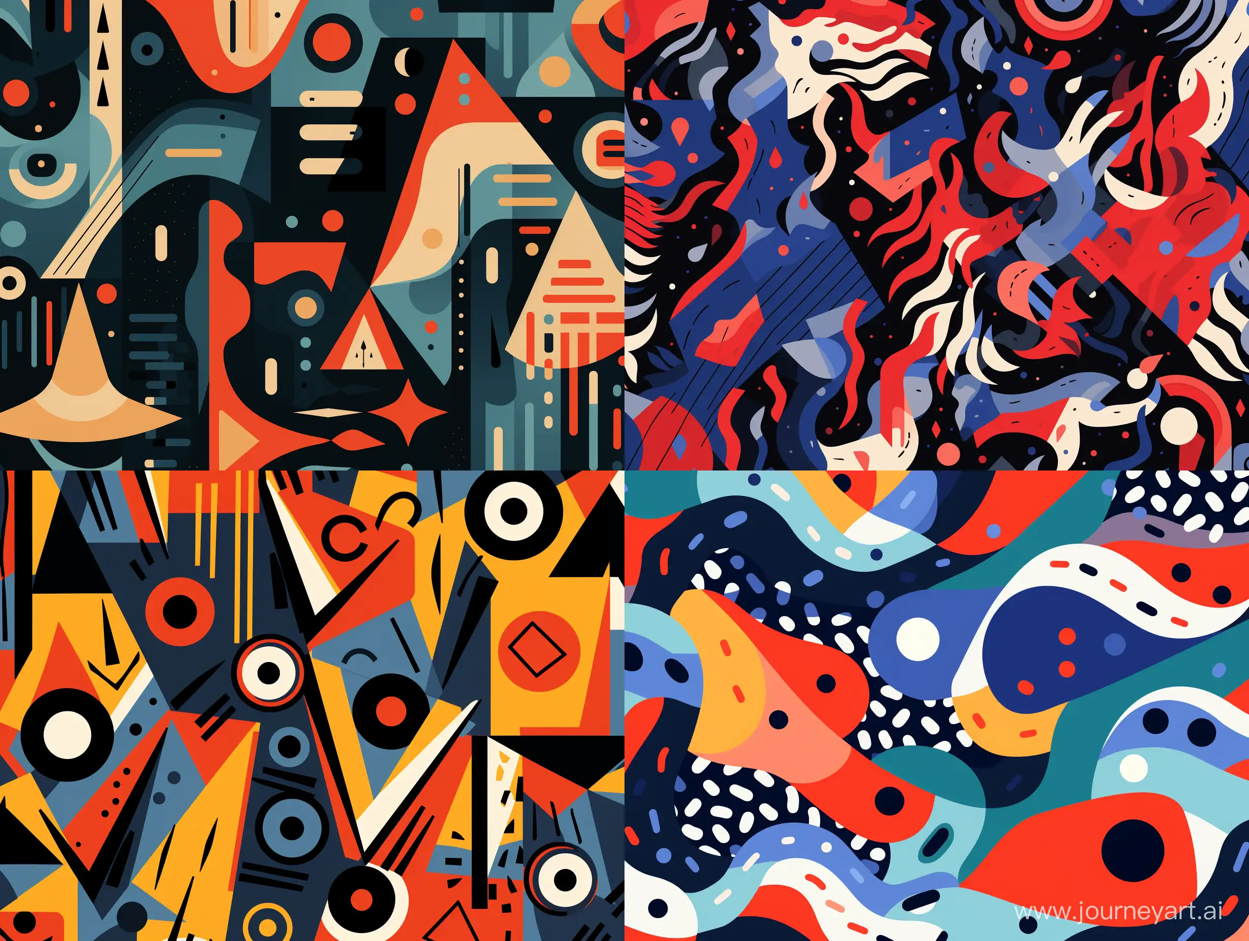 Vibrant-Postmodern-Abstract-Pattern-in-43-Aspect-Ratio