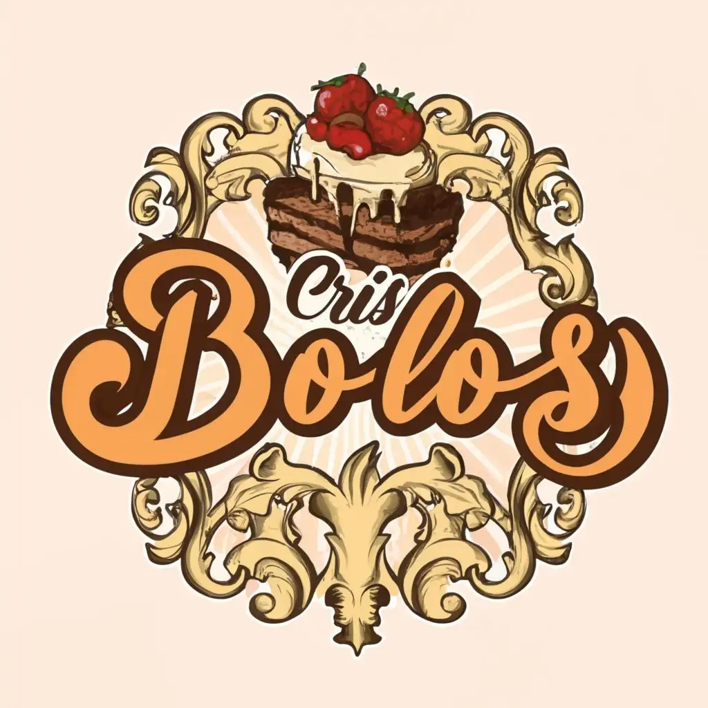 LOGO-Design-For-Cris-Bolos-Elegant-CakeInspired-Typography-for-the-Restaurant-Industry