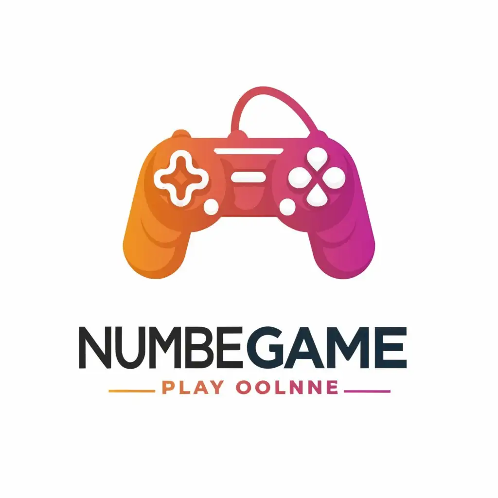 a logo design,with the text "Numble Game", main symbol:Game
Play Online
,complex,be used in Sports Fitness industry,clear background